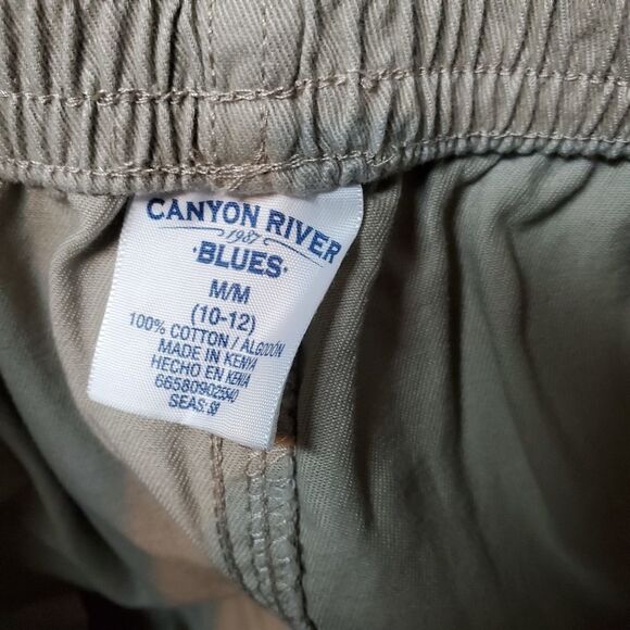 NWT Canyon River Blues Pull-On Khaki Shorts (M) - Picture 5 of 5